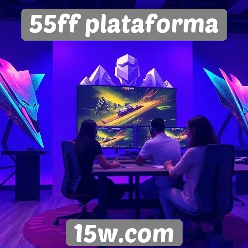 O crescimento da comunidade gamer no 55ff plataforma