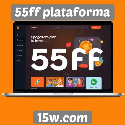 Interface intuitiva do 55ff cativa novos usuários